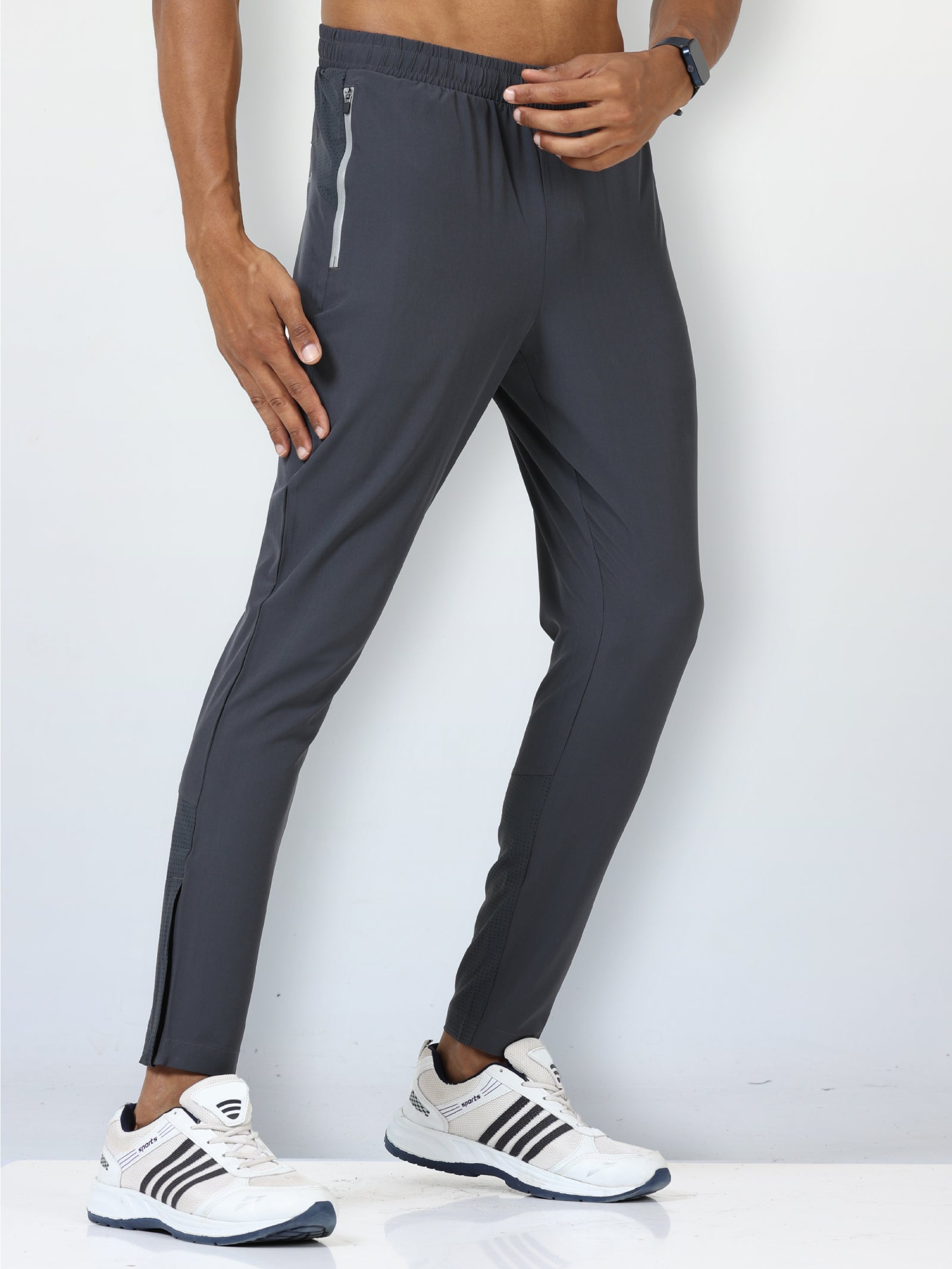 Buy STOP Solid Cotton Regular Fit Men's Track Pants | Shoppers Stop